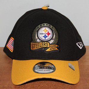 New Era Pittsburgh Steelers Football 2022 Salute To Service 39Thirty Stretch